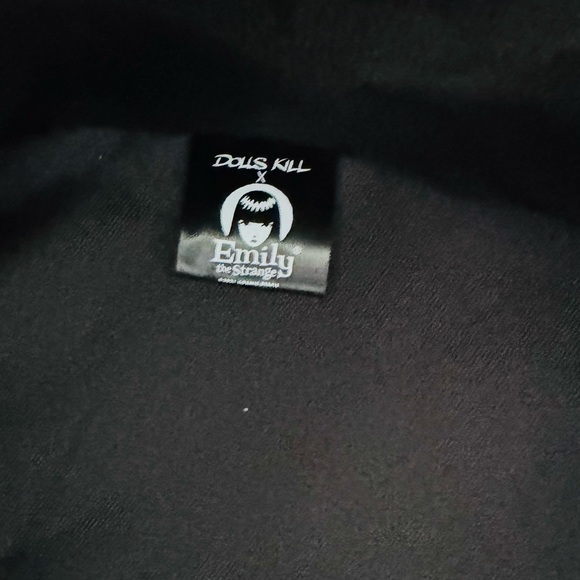 Dolls Kill x Emily the Strange Black Cat/Small Dog Coffin Bed ~20” x ~30” x ~7” - Picture 9 of 11